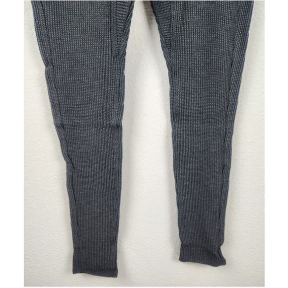 Lunya Restore Thermal High Rise Legging in Mellow Gray Heather Size XS NWOT - Picture 5 of 12